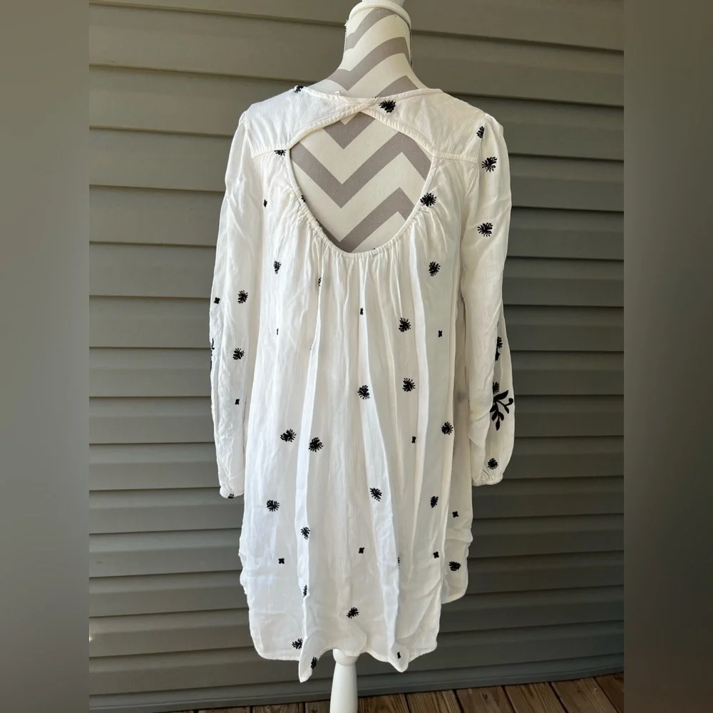 Free People Sweet Tennessee Printed Mini Shift Dress Sz - Picture 6 of 15